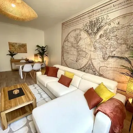 Apartmán L'echappee Chic, Coeur De Valence, Wifi, Proche Gare *