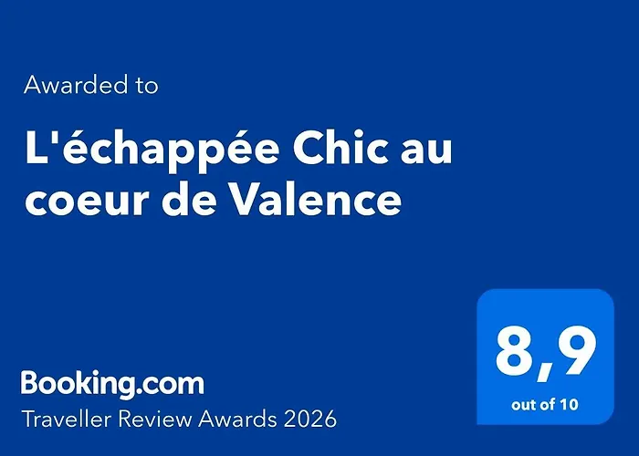 L'echappee Chic, Coeur De Valence, Wifi, Proche Gare